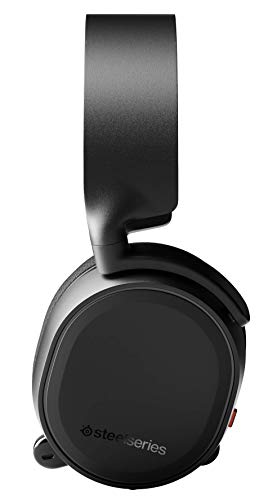 SteelSeries Arctis 3 Bluetooth - Auriculares de Juego con Cable e Inalámbricos para Nintendo Switch, PC, PlayStation 4, Xbox One, RV, Android e iOS, Negro