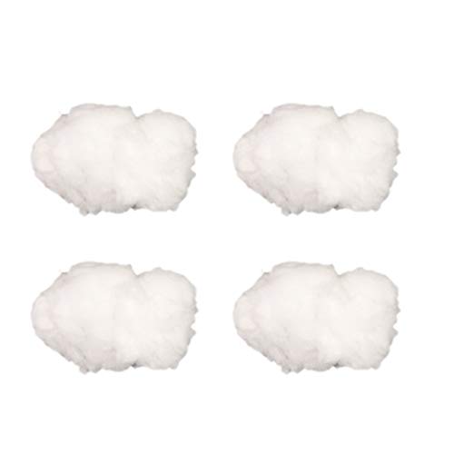 STOBOK 4 Piezas Decoraciones de Nubes Artificiales Accesorios de Nubes de algodón para Decoraciones Colgantes de Fiesta de Bodas para niños