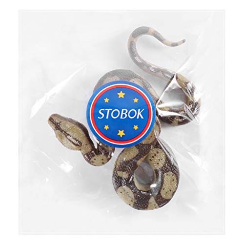 STOBOK Juguete de Serpiente de Goma Juguete de Serpiente Python Modelo de Juguete de Broma asustadiza Decoraciones de Halloween