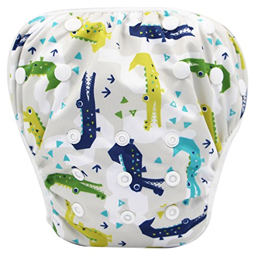 Storeofbaby Reutilizable Swim Nappies ajustable cubierta de pañal lavable para niños y niñas
