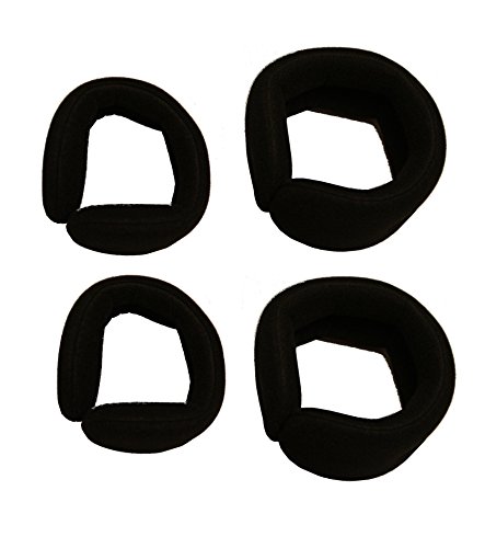 Styla Hair - Accesorio de esponja para el pelo para hacer moños perfectos (2 pequeños, 2 grandes)