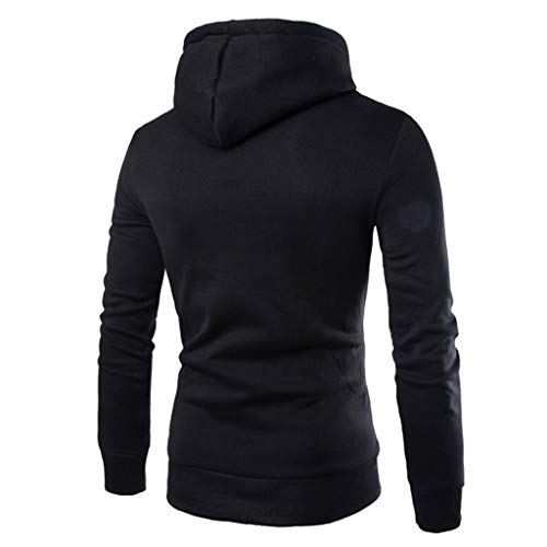 Sudaderas con capucha Sudaderas de los hombres de manga larga patchwork sudadera con capucha sudadera Top hombres ropa