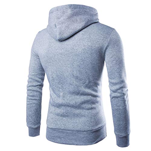 Sudaderas con capucha Sudaderas de los hombres de manga larga patchwork sudadera con capucha sudadera Top hombres ropa