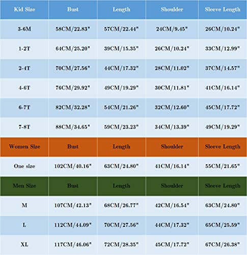 Sudaderas Navideñas Familiares Sudadera Navidad Hombre Mujer Niña Niño Jersey Suéter Navideño Sudadera Navideña Familia Reno Jerseys Navideños Parejas Cuello Redondo Ancha Larga Invierno Verde 6-7 T