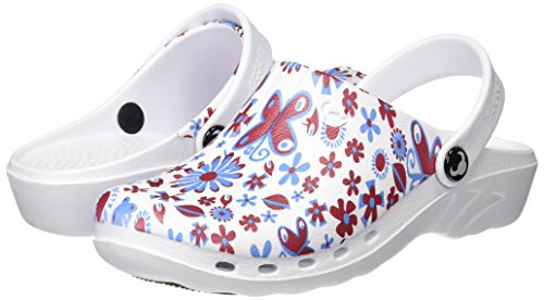 Suecos Oden Print, Zuecos de Trabajo, Unisex Adulto, Multicolor 14, 40 EU