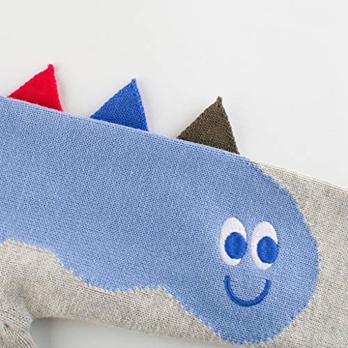 Suéter para Niños Navidad Muchachas de Los Bebés de Punto del Suéter del Invierno Tops Camiseta de los Niños Mangas Largas 3-4 años, Azul