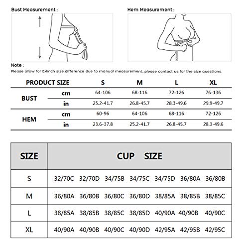 Sujetador deportivo Vertvie para mujer, con cierre frontal, sin aros, top para yoga, fitness, entrenamiento, elástico, de bienestar Color blanco y negro. XL