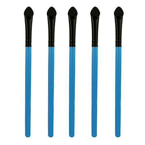 Sulifor 5 piezas de maquillaje esponja sombra de ojos delineador de ojos cepillo aplicador de esponja