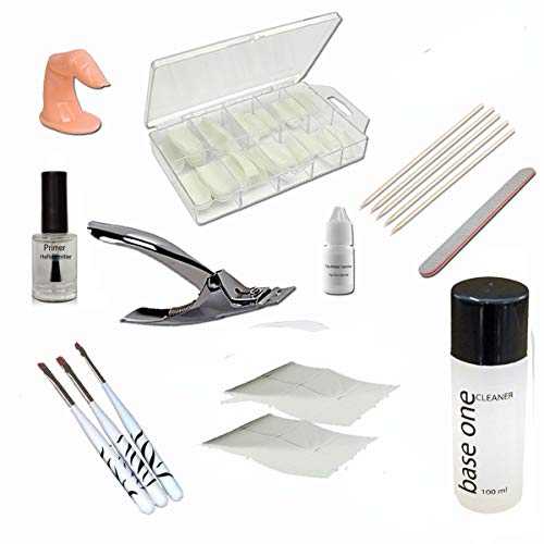 sun garden nails Kit de introducción Starterset Nail con reposamanos – Kit de introducción para centros de Belleza