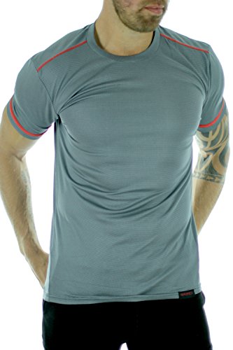 Sundried Camiseta de Entrenamiento para Hombres Ropa para Entrenamiento Deportivo (Medium)