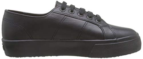 Superga 2730-NAPPALEAU Zapatillas Mujer, Negro (Total Black F90), 36 EU (3.5 UK)