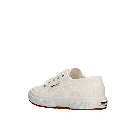 Superga 2750-jcot Classic, Zapatillas de Gimnasia Niños Unisex, Blanco, 33 EU