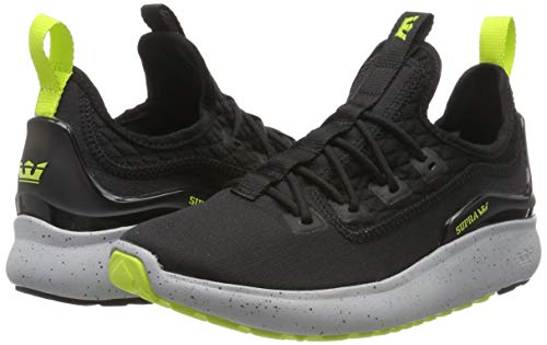 Supra Factor XT, Zapatillas de Skateboard Unisex Adulto, Negro (Black-Lt Grey-M 24), 44 EU