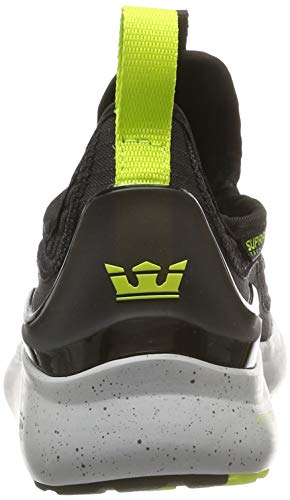 Supra Factor XT, Zapatillas de Skateboard Unisex Adulto, Negro (Black-Lt Grey-M 24), 44 EU