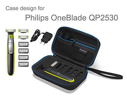 Supremery Bag para Philips OneBlade QP2530/30, QP2630/30, QP2520/30, QP2520/20 Estuche Funda Protectora de Transporte
