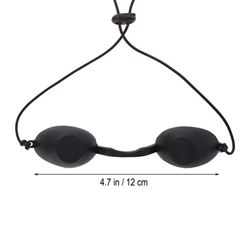 SUPVOX - Juego de 3 Parches de Seguridad para Gafas, Parche para Ojos IPL con Estuches para Pacientes con IPL, UV, Terapia de luz LED infrarroja