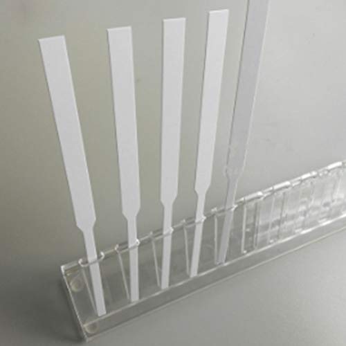 SUPVOX Tiras de Prueba de Perfume Tiras de Papel Desechable para Perfume 100PCS