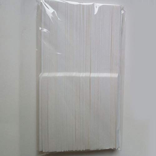 SUPVOX Tiras de Prueba de Perfume Tiras de Papel Desechable para Perfume 100PCS
