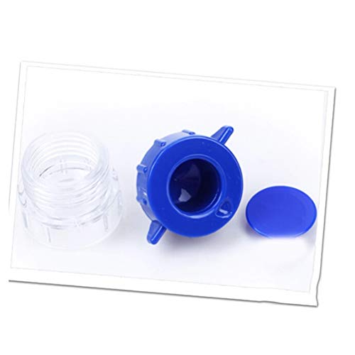 SUPVOX Triturador de Pastillas con Contenedor de Plástico Multifunción Portátil (Azul)