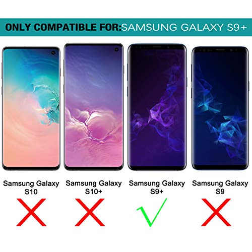 SURITCH Funda para Samsung Galaxy S9 Plus Silicona 360 Grados Bumper Flexible TPU Delantera y Trasera Irrompible Caso Carcasa Samsung Galaxy S9 Plus - Oro Rosa