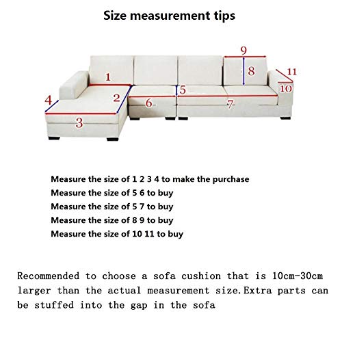 Suuki Funda de Sofá,Protector para Sofás,Cubierta de sofá de celosía para Dormitorio/Patio,Funda de sofá de 2/3/4 plazas,Fundas de sofá de Tela de algodón Grueso-Armada_Los 70 * 150cm