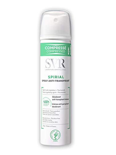 SVR Spirial Spray Deodorante Anti-Traspirante Intensivo 48H Pelli Sensibili 75ml