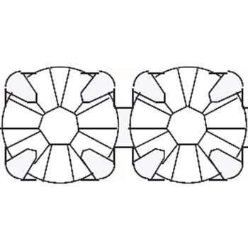 Swarovski Pulsera para Mujeres - Brazalete elástico Elements, Plateado, sin niquel, l 17.30cm, PP32 Crystal F(101)