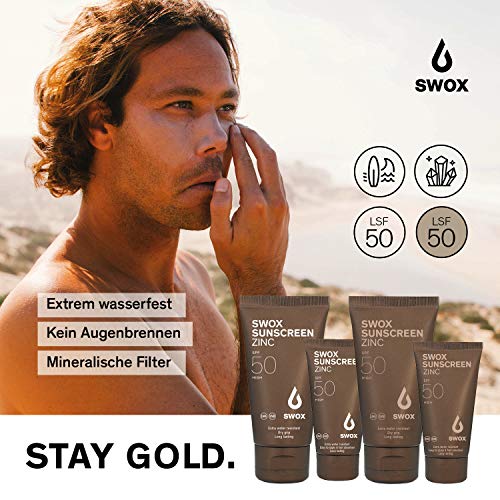 SWOX PROTECCIÓN SOLAR CINC BEIGE FPS 50 (50ml)