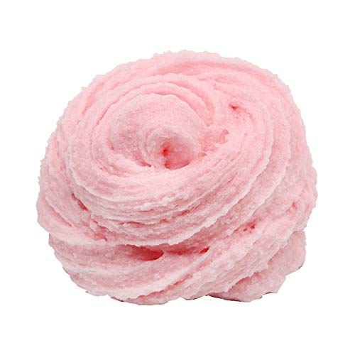 SWZY Fluffy Slime Putty Toy Flamingo Cloud Slime Soft Stretchy Stress Relief Sludge Toy 200ml