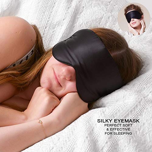 SYCOTEK Almohada de Viaje, Almohada Hinchable, Inflado Rápido para Cabeza, Barbilla y Cuello en Avión Aoche y Tren, con Tapones y Bolsa con Cordón, Gris