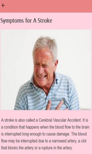 Symptoms Of A Stroke