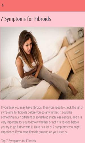 Symptoms Of Fibroids