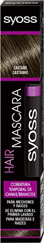 SYOSS - Hair Mascara - Cubre Canas - Color Castaño - 16ml