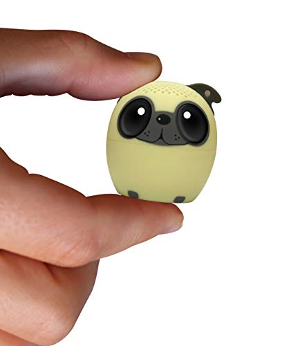 Sytech SY-XDOG Altavoz Nano Inalámbrico con Botón Selfie en Forma de Animal | Altavoz Nano Perro | Altavoz con Bluetooth Perro Cute Kawaii, Color Marrón