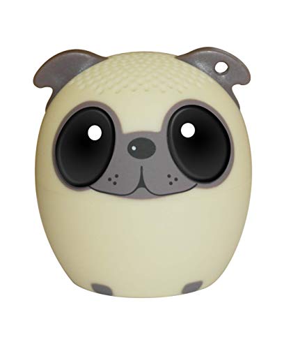 Sytech SY-XDOG Altavoz Nano Inalámbrico con Botón Selfie en Forma de Animal | Altavoz Nano Perro | Altavoz con Bluetooth Perro Cute Kawaii, Color Marrón