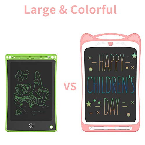 Tablero para Dibujar, Tableta de Dibujo LCD Doosl de 11 Pulgadas con Pantalla Colorida-Tableta de Escritura LCD Tableta de Dibujo para Niños - Tablero Mágico para Dibujar para Escuela, Hogar y Viajes