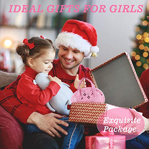 Tacobear Maquillaje Niñas Juego de Maquillaje Kit Juguete de Maquillaje Lavable con Bolsa de Maquillaje Cosmética Juguete Cumpleaños Regalo Navidad para Niña 4 5 6 7 8 años