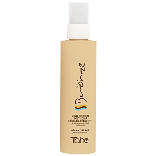 Tahe Bronze Pack: Spray Solar Bronceador Intensivo/Crema Protectora Solar en Spray Fps 6 200 ml + Spray Post Solar Aftesun 200 ml