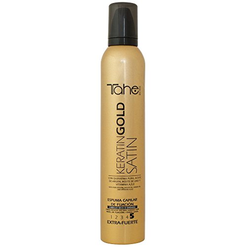Tahe Gold - Espuma de Fijación Satin Keratin - Fijación 5-300 ml