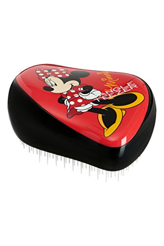 Tangle Teezer Compact Styler, Disney Minnie Mouse, papel de pared, color rojo