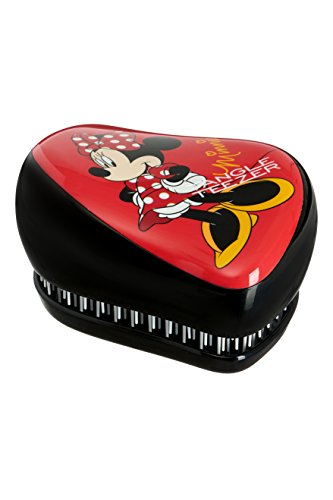 Tangle Teezer Compact Styler, Disney Minnie Mouse, papel de pared, color rojo