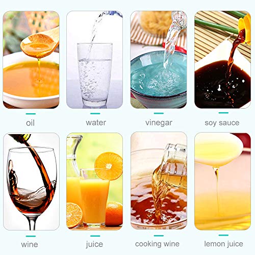 Tarnel Dispensador de pulverizador de Aceite Rociador de Aceite rociador de vinagre para cocinar Ensalada Hornear Pan BBQ Cocina 200ml