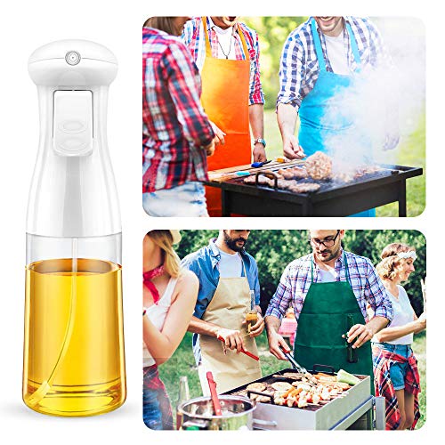 Tarnel Dispensador de pulverizador de Aceite Rociador de Aceite rociador de vinagre para cocinar Ensalada Hornear Pan BBQ Cocina 200ml