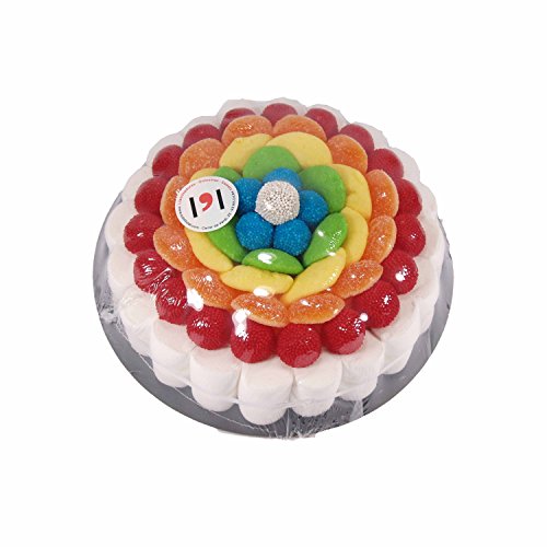 Tarta de golosinas -Rainbow 22 cm