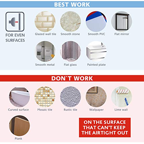 Tatkraft Megalock 11441 - Soporte para secador de pelo, ventosa, acero cromado, 10cm x 12.5cm x 18.5cm