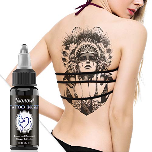 Tattoo Ink, Tintas para Tatuar, Tinta para Tatuajes, Set 2 colores, 1oz (30ml)