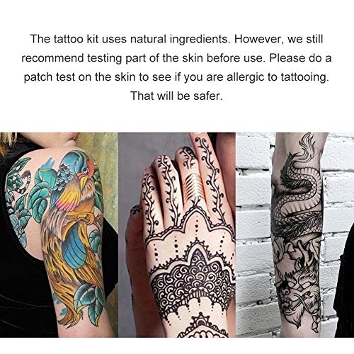 Tattoo Ink, Tintas para Tatuar, Tinta para Tatuajes, Set 2 colores, 1oz (30ml)