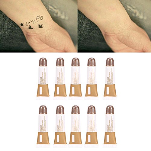 Tatuaje Crema Curativa, Crema Anti Cicatrices, 10 Unids/Set Profesional Maquillaje Permanente Reparación Aftercare Recuperación Ungüento Crema Gel