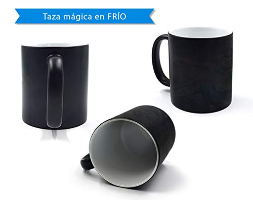 Taza mágica Personalizada con Fotos y Texto | Taza de cerámica Que Muestra tu Foto o diseño Cuando se Caliente