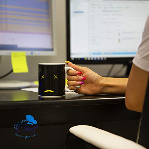 Taza Mágica Que Cambia De Color – Taza De Café Y Té Divertido úNico Que Cambia De Calor, Taza De Cerámica De 12 Onzas Bonita Idea De Cumpleaños Para Mamá Papá Mujeres Y Hombres Colorido 3 Unidades